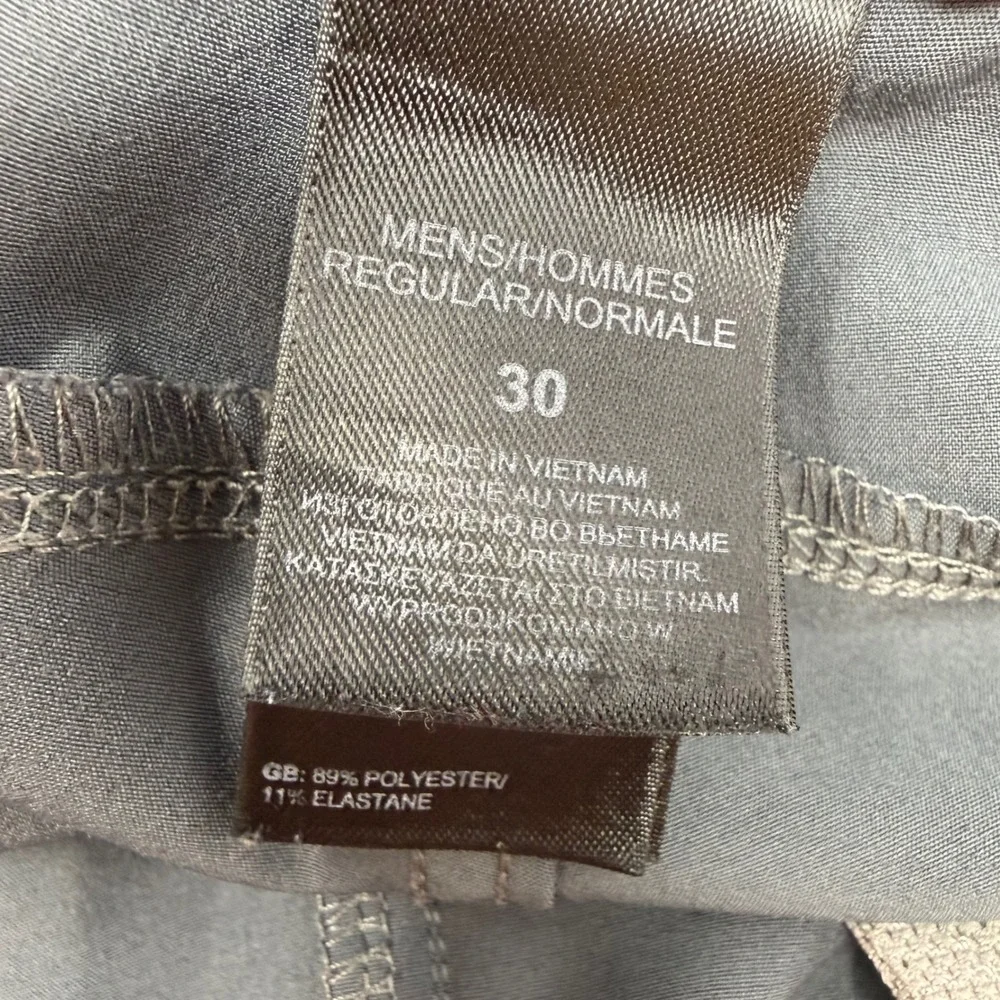 The North Face Mens Gray Zip Pocket Cargo Shorts Size‎ 30 Outdoor Hiking